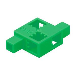 （まとめ）Artecブロック ハーフD 緑8pcsセット〔×20セット〕(代引不可)｜luckytail