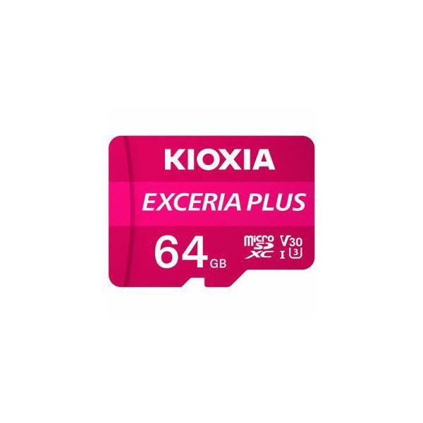 KIOXIA MicroSDカード EXERIA PLUS 64GB KMUH-A064G(代引不可...