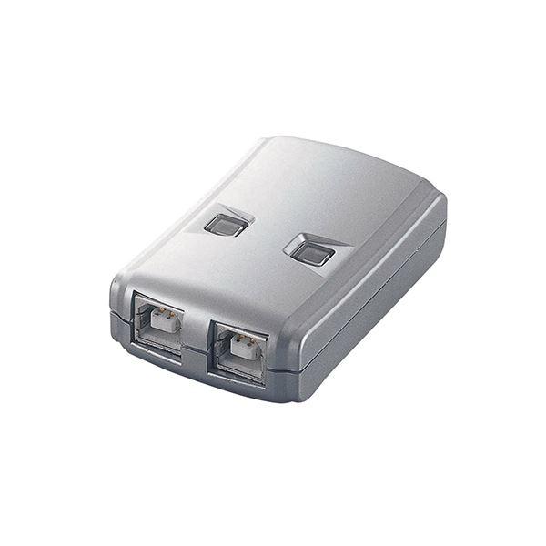 エレコム USB2.0手動切替器 2切替 USS2-W2(代引不可)