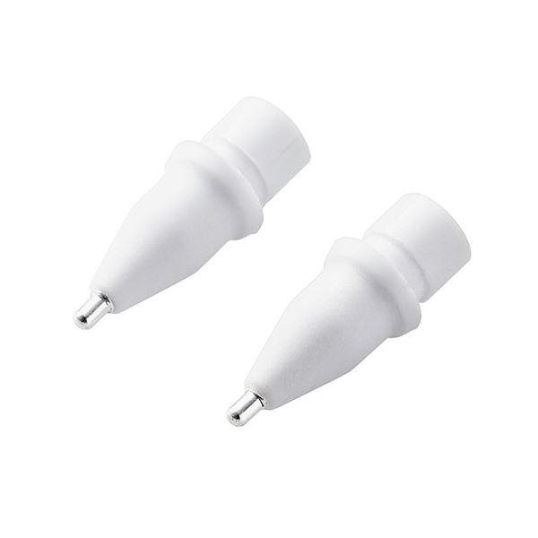 エレコム Apple Pencil 交換ペン先/2個入り/金属製/極細 P-TIPAP01(代引不可...