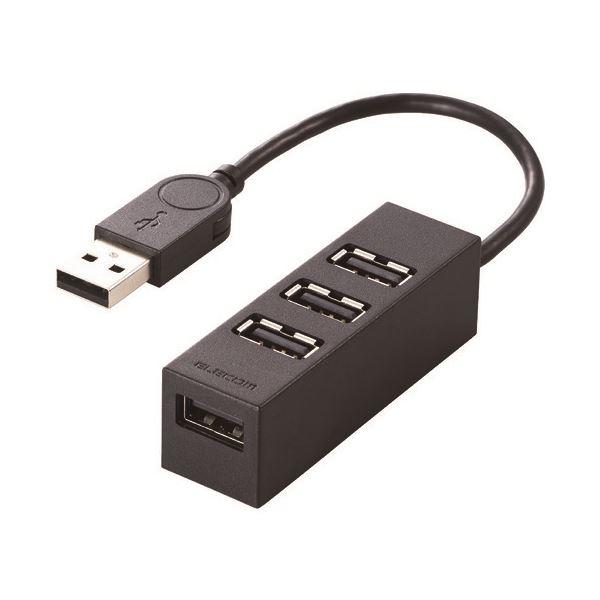 エレコム USBハブ ブラック U2H-TZ426BXBK(代引不可)