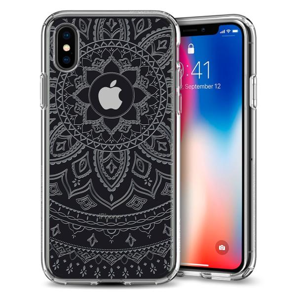 Spigen iPhone XS / iPhone X ケース TPU ソフトケース 薄型 軽量 ラ...