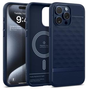 Caseology iPhone15Pro ケース MagSafe対応 耐衝撃 滑り止め 落下防止 TPU ミッドナイト・ブルーの商品画像