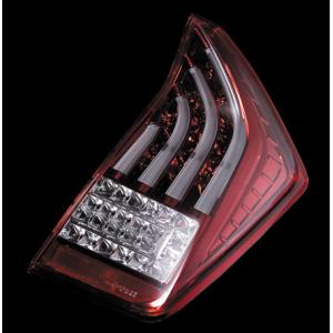 プリウス30 ZVW 30系 前期 後期 ヴァレンティ LEDテールランプ クリア