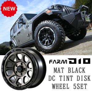 ハイエース D10 ディーテン マットブラック 17x7J 6H 139.7 ET+38