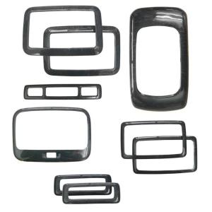 ハイエース 200系 黒木目 リアエアコンパネル インテリアパネル ハイエース リアエアコンパネル レジアスエース 200系 4型 ~ 7型