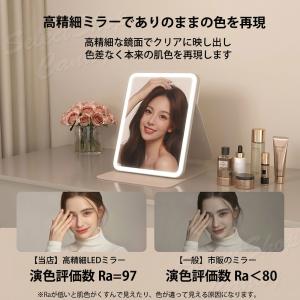 女優ミラー 鏡 卓上 卓上ミラー 卓上鏡 化粧...の詳細画像5