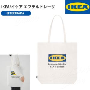 IKEA イケア バッグ トートバッグ エコバッグ EFTERTRADA エフテルトレーダ LT-019｜ludas