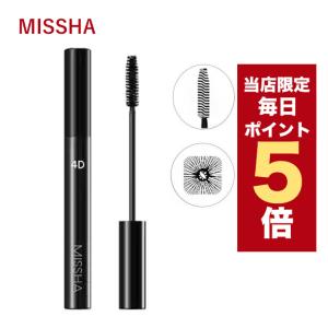 【ポイント5倍UP】韓国コスメ マスカラ MISSHA ミシャ マスカラ ザ・スタイル４Dマスカラ カラーブラック リニューアル