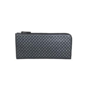 【新品未使用】LUEGO ルエゴ　コードバン　レザー　かぶせ長財布　札入れ 本コバ磨き コードバン 二つ折り財布 小銭なし 純札 日本製財布 LUEGO