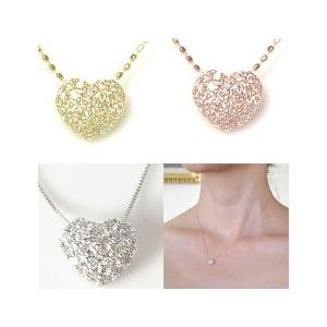 ペンダントネックレス あすつく 大特価 K18YG PG WG pt900 0.2ct 