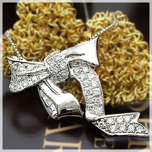 ペンダントネックレス【完全無色透明Fカラー・高級仕様】PT900 0.74ct 