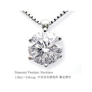 ペンダントネックレス 中央宝石研究所鑑定書 ソーティングダイヤモンド 