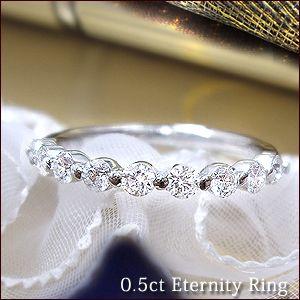 美品！Pt900 ダイヤ リング 0.5ct VSクラス