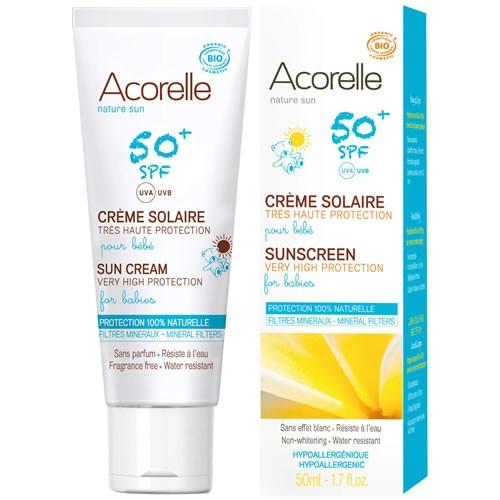 アコレル　サンプロテクションクリーム50+　【フェイス・ボディ用】  ※SPF: 50/ PA: +...