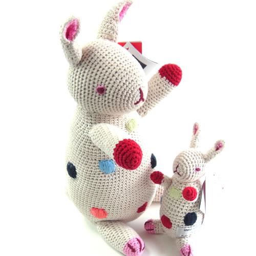 アンクレール (Anne-Claire Petit)　ぬいぐるみ　お姉さんうさぎ　ナチュラル