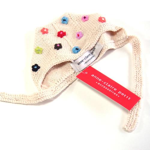 アンクレール (Anne-Claire Petit)　フラワーハット　ナチュラル