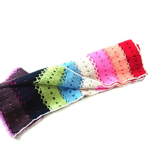 送料無料！アンクレール (Anne-Claire Petit)　ライン　ベビープラッド　(ブランケッ...