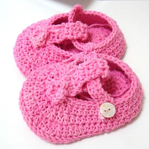 アンクレール (Anne-Claire Petit)　コットン　しっかりベビー靴 ベビーローズ