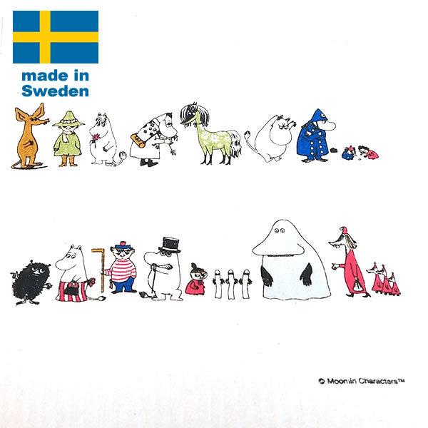 ゆうメールOK　北欧スポンジワイプ　ムーミン　オンライン moomin online　