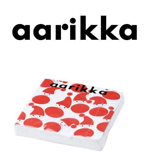 　　アーリッカ　aarikka Tonttupojat ペーパーナプキン　（２０枚入　24cmx24...