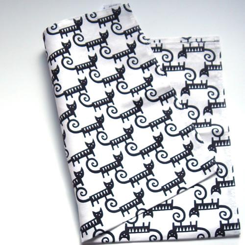 キッチンタオル　キャット　クリッパン社 (Klippan)