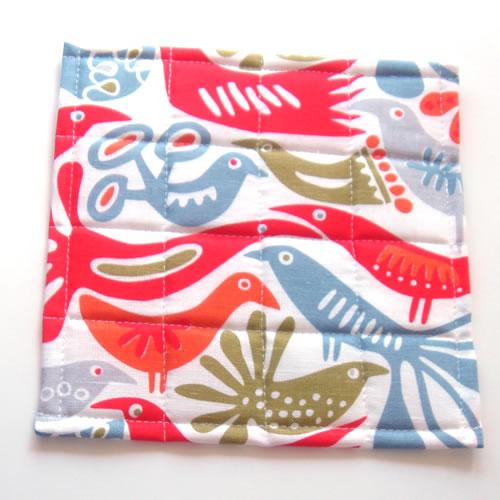 ポットホルダー　バード　クリッパン社 (Klippan)