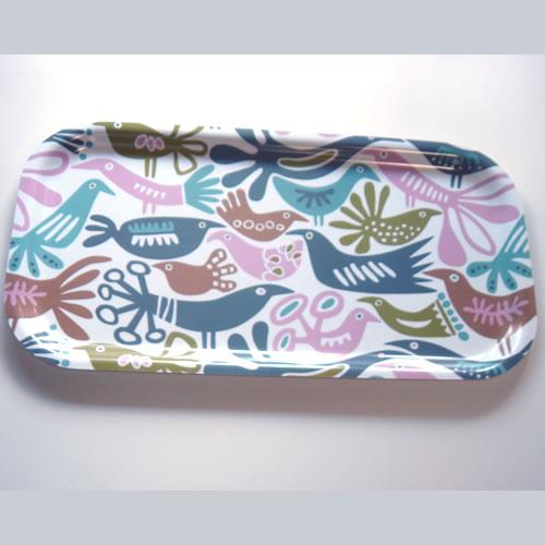 クリッパン　トレイ　バード　大　グレイ