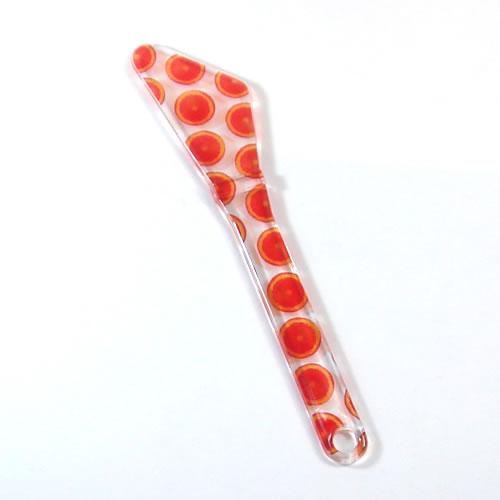 カリーナ・ヘッグ バターナイフ　オレンジ　２個セット(Carina Hagg)