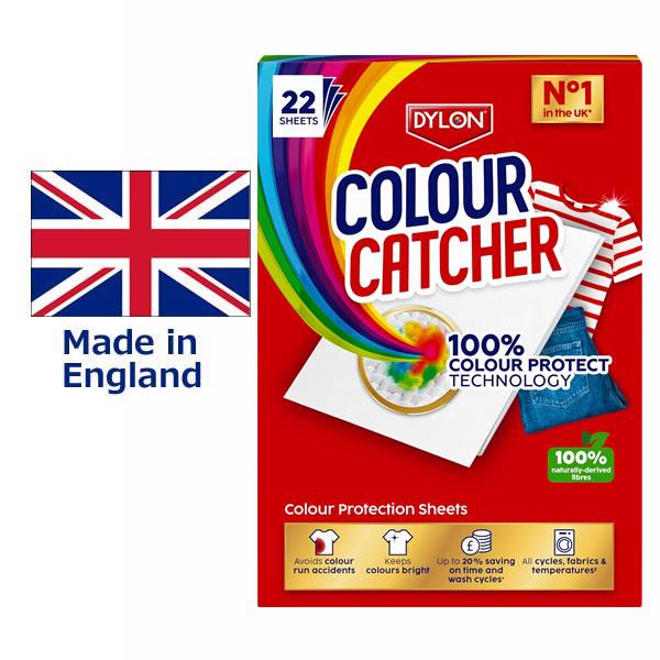【ゆうメールで送料無料】英国製　Dylon ２２枚入り　COLOUR CATCHER カラーキャッチ...