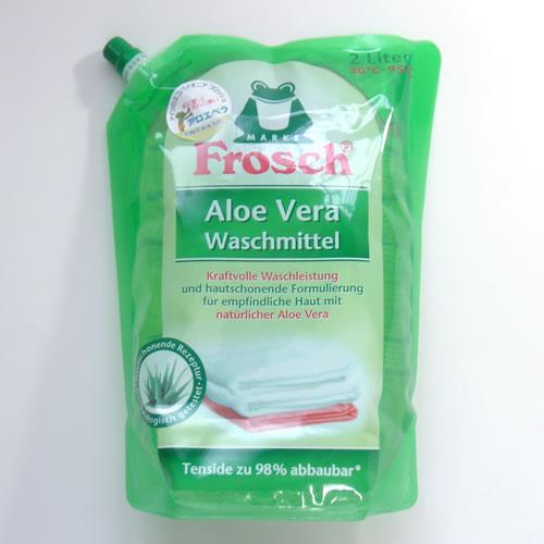 フロッシュ (Frosch)　アロエベラ　洗濯洗剤　衣類用　(毛、絹以外の繊維)　2L