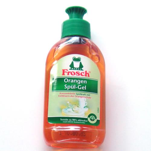 フロッシュ (Frosch)　オレンジ　キッチンウォッシュ　ミニ　食器用　濃縮タイプ　125ml