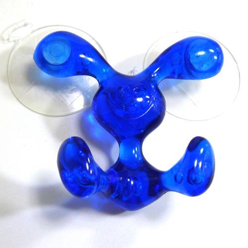 ドイツ　Koziol (コジオル)社　BUNNY　タオルフック　ブルー