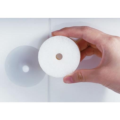 マーナ 洗面スポンジ POCO吸盤付き W615 marna W615GY または　W615W