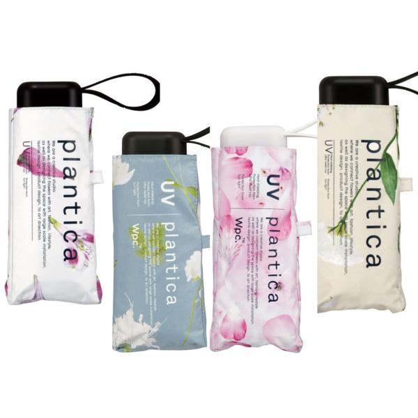 Wpc．plantica プランティカ 花柄 日傘 折りたたみ傘 遮光 フラワープリントタイニー 4...