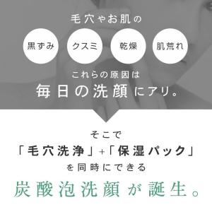 洗顔フォーム 泡洗顔 炭酸洗顔 毛穴対策 PL...の詳細画像4