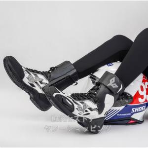 DUHAN レーシングブーツ メンズ バイク用...の詳細画像1