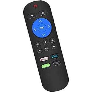 特別価格New LC-RCRUS-18 Remote Control Replaced for Sharp Roku TV with Netflic Slin好評販売中