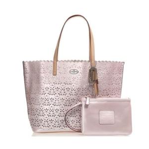 送料無料 Sale Svhl コーチ Coach バッグ トートバッグ レディース アウトレット トート メトロ シェルピンク アイレット レザー