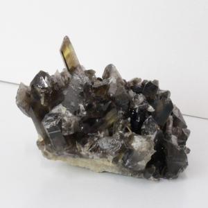 黒水晶 クラスター 原石 morion モリオン Clus...