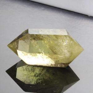 シトリン ダブルポイント クラスター citrine 黄水晶...