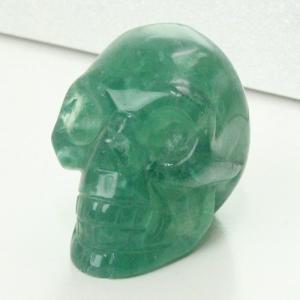 グリーン　フローライト　スカル　モチーフ フローライト ドクロ スカル fluorite 蛍石 原石 パワーストーン