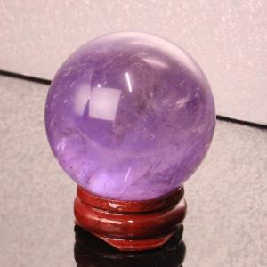 アメジスト 丸玉 原石 Amethyst 紫水晶 水晶玉 天然石【48mm