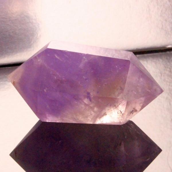 アメジスト ポイント 原石 Amethyst 紫水晶 ダブルターミネイティッド 一点物