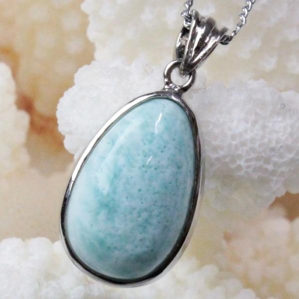 ラリマー ペンダント ネックレス ペンダントトップ Pendant Necklace Larimar...