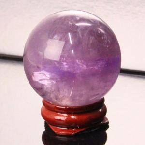 アメジスト 笑口 丸玉 5.5cm 天然石 パワーストーン 開運 インテリア
