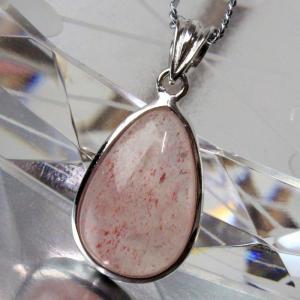 ストロベリークォーツ ペンダント ペンダントトップ Necklace