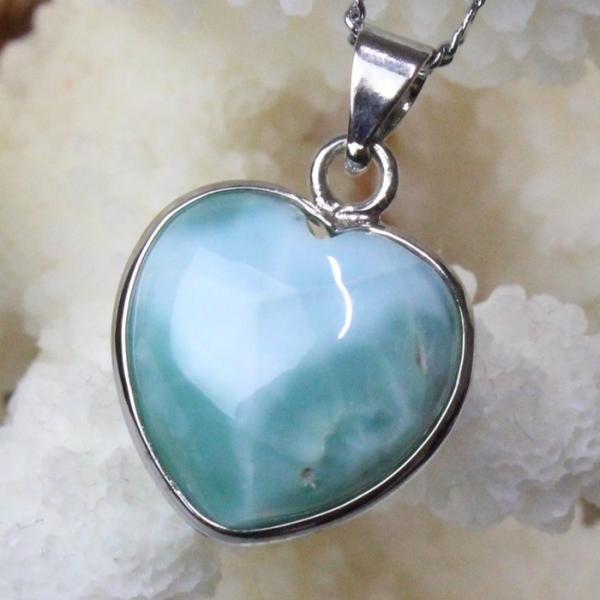 ラリマー ペンダント ネックレス ペンダントトップ Pendant Necklace Larimar...