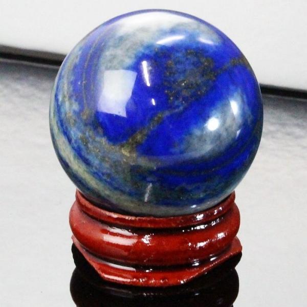 【35mm玉】ラピスラズリ 丸玉 原石 球体 水晶球 置物 水晶玉 lapis 青金石 最強 魔除け...