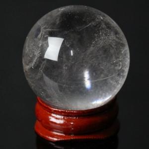 天然水晶玉 最高級 天然 虹入り水晶 丸玉 約44mm 天然石